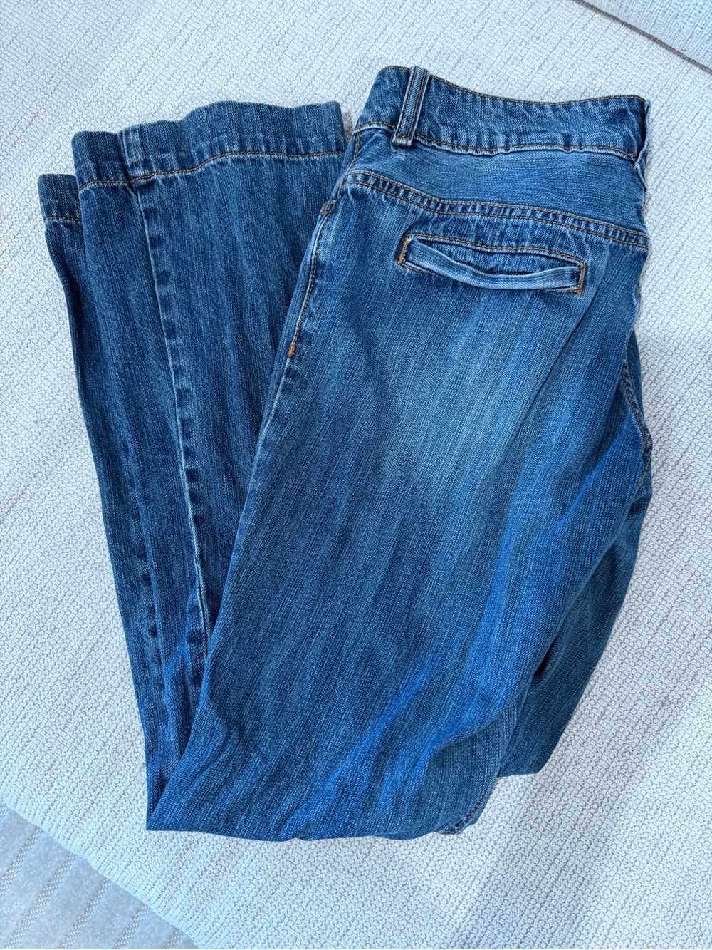 Stetson Women’s Bootcut Trouser Denim Jeans in Medium Blue